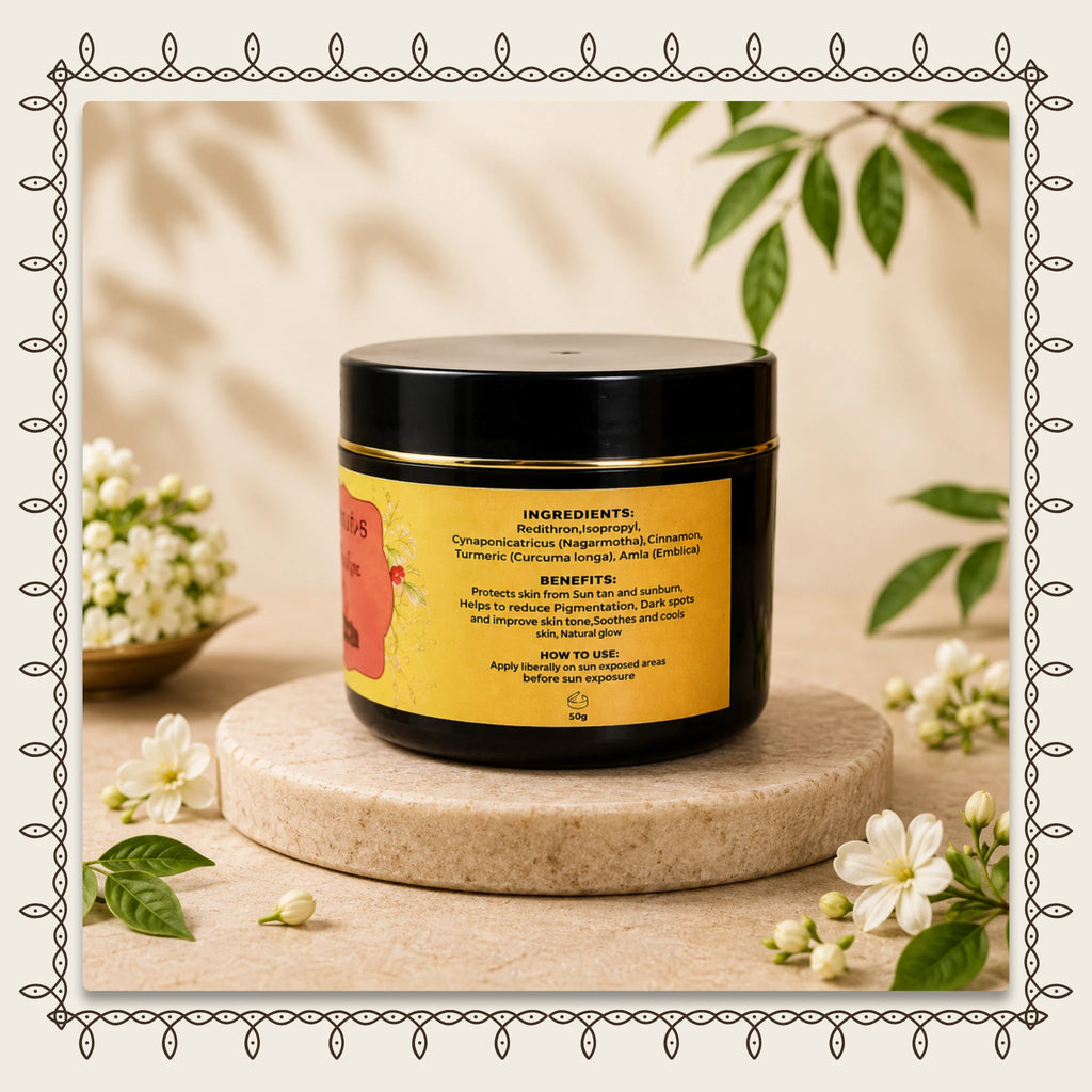 Broad Spectrum Sunscreen Lotion for UVA UVB Protection & Skin Hydration