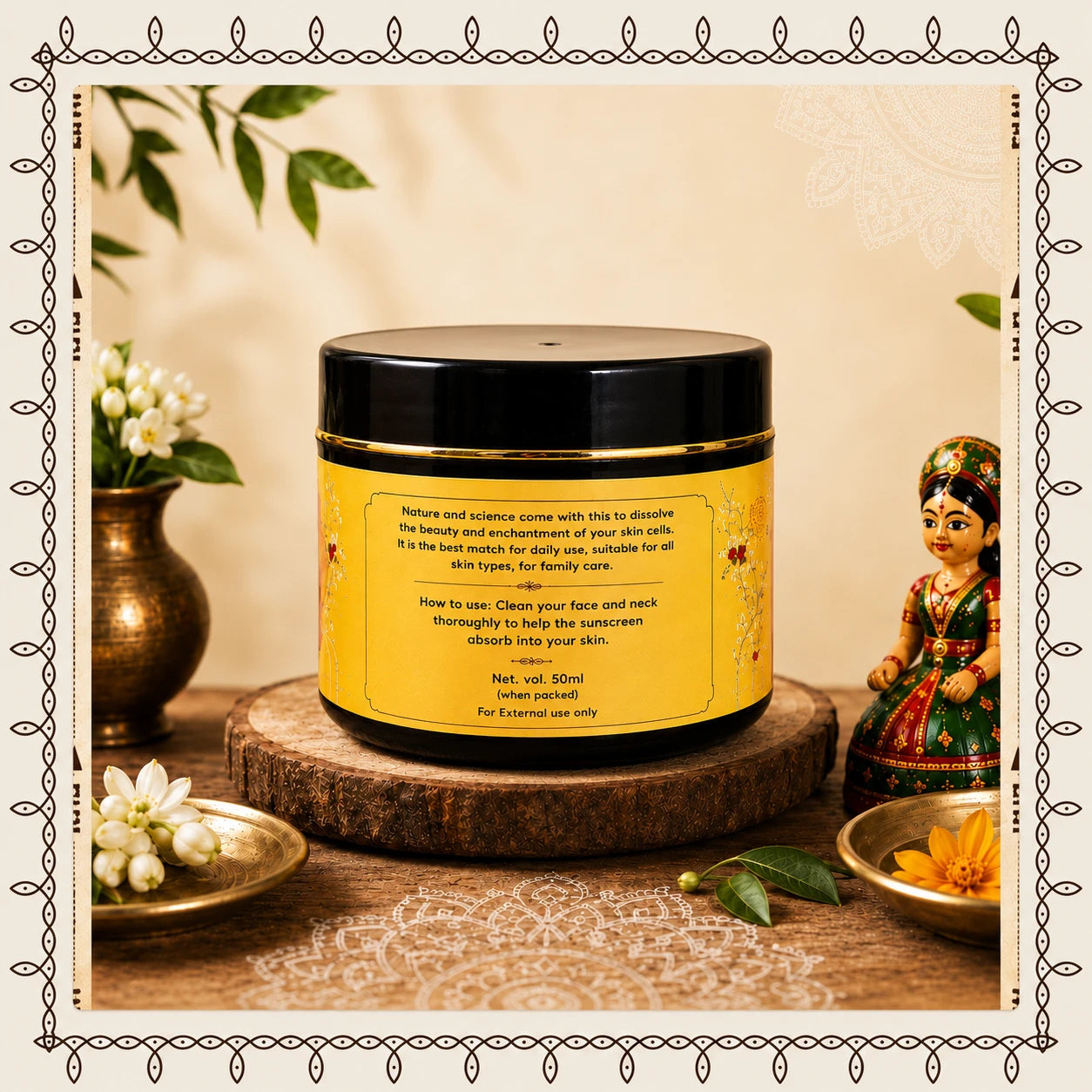 Broad Spectrum Sunscreen Lotion for UVA UVB Protection & Skin Hydration